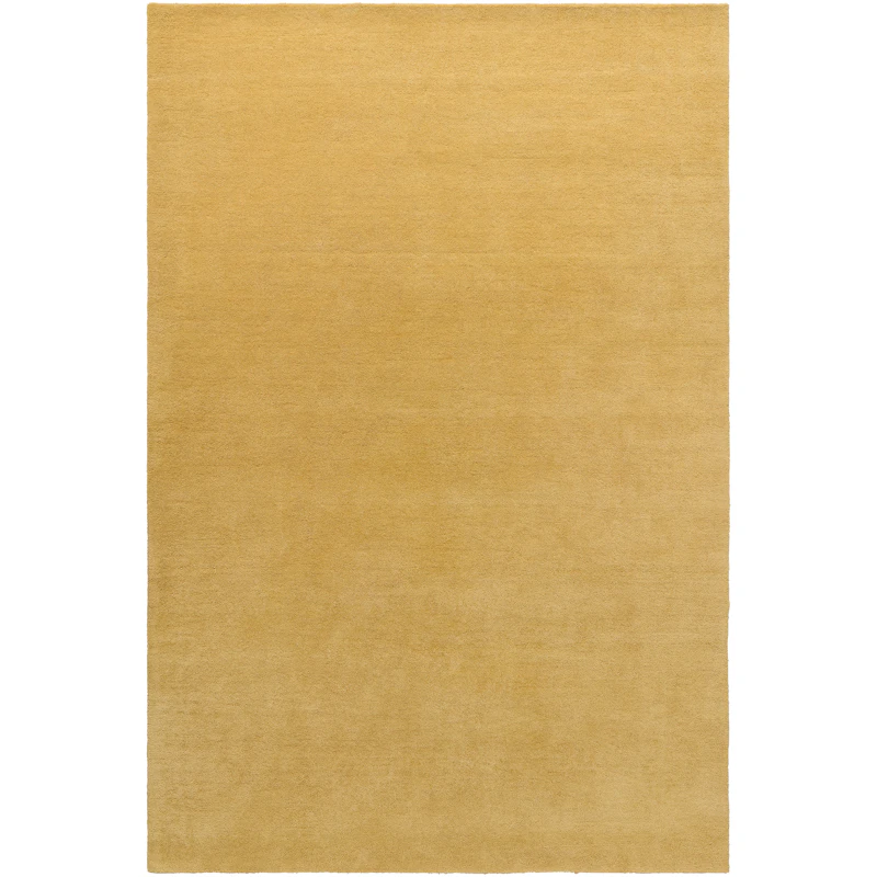 Nordic Plain Uldgulvtæppe 250x350 cm, Guld
