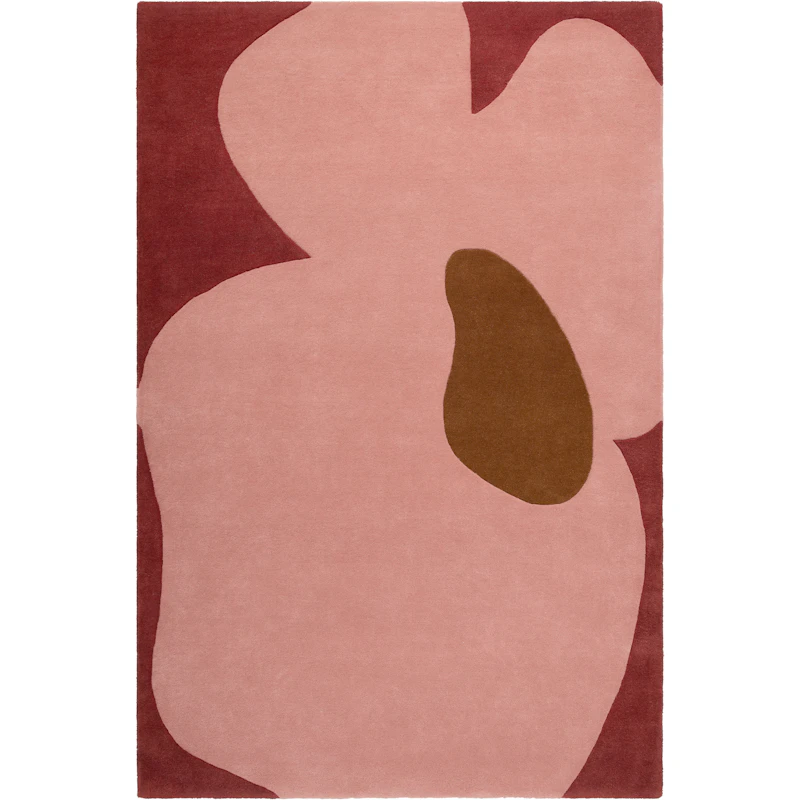 Poppy Uldgulvtæppe 300x400 cm, Rødt