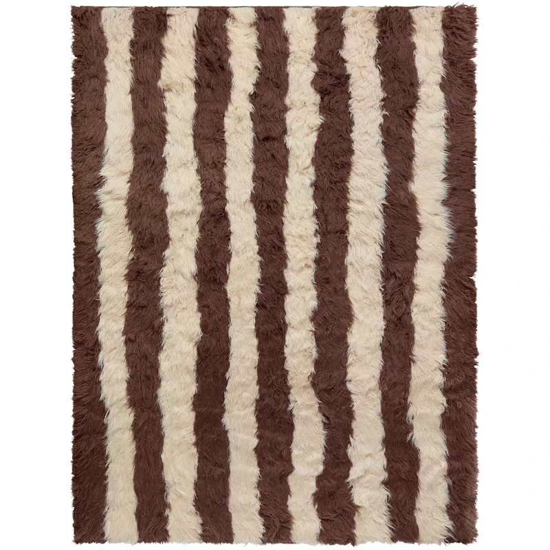 Shaggy Stripe Ryatæppe, 180x270 cm