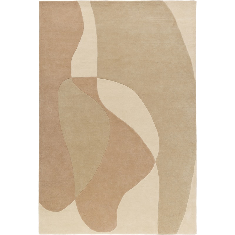 Tulip Uldgulvtæppe 180x270 cm, Beige