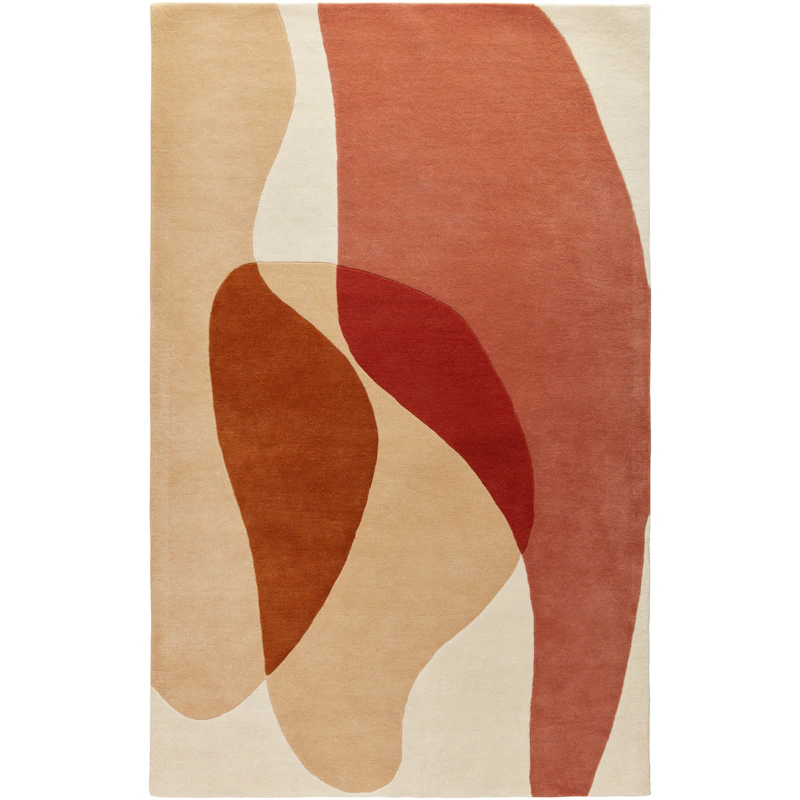 Tulip Uldgulvtæppe 180x270 cm, Dusty Pink