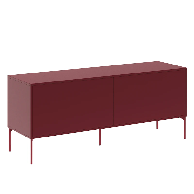 Bloc Tv-Bord 136 cm, Garnet Red