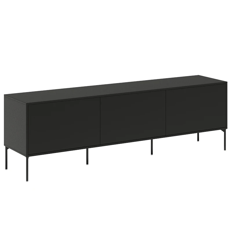 Bloc Tv-Bord 180 cm, Sort