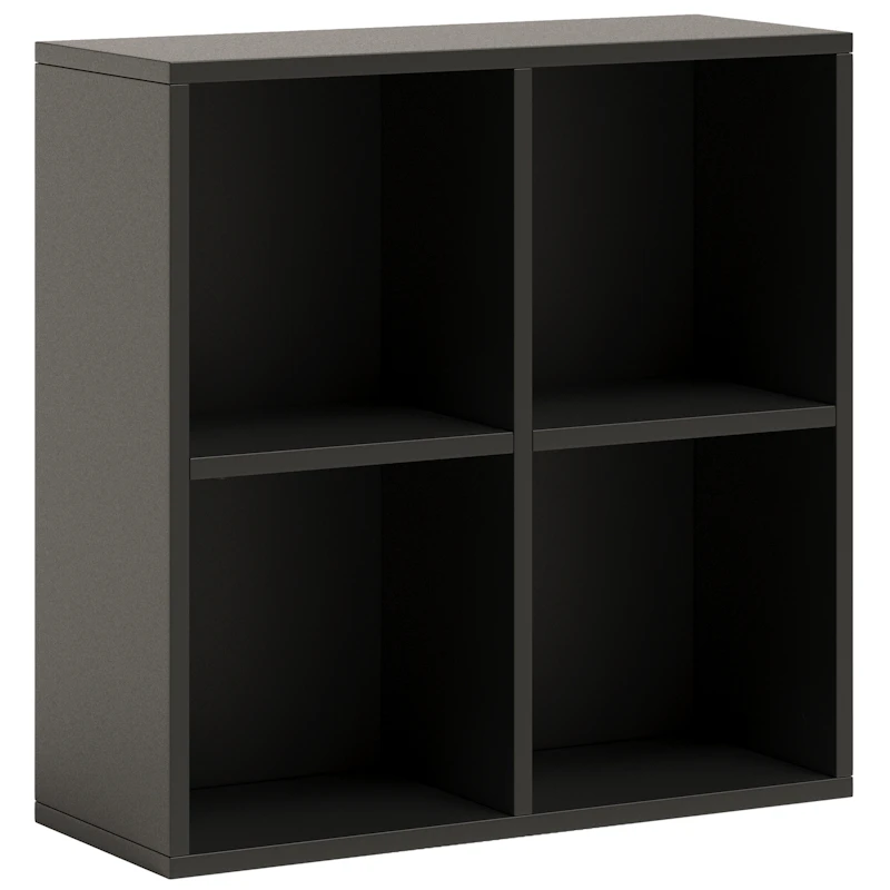 Bloc Vægskab 62x62 cm, Sort