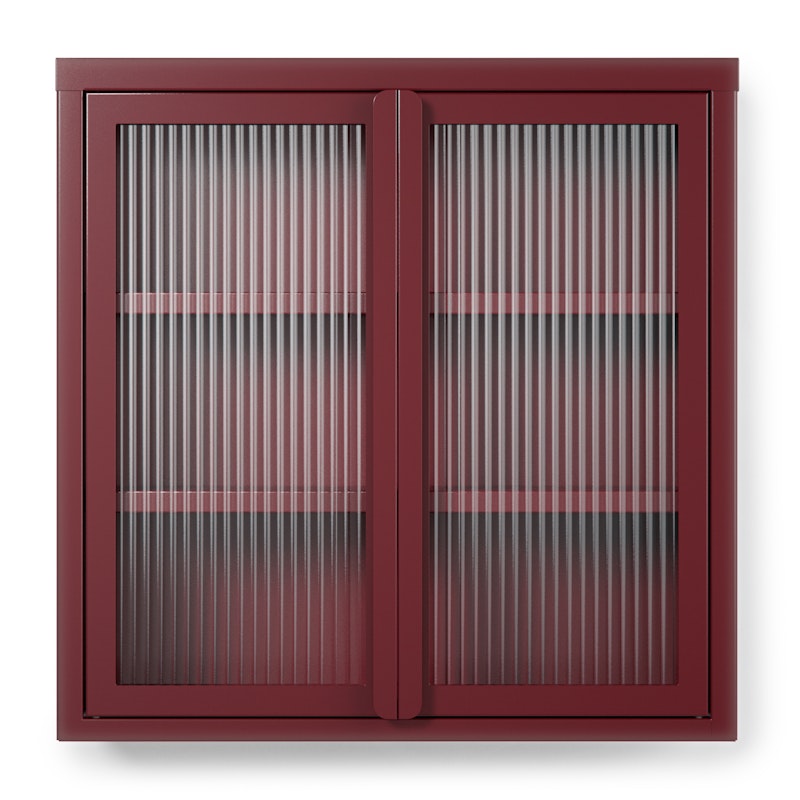 Store Vægskab 60x60 cm, Bordeaux