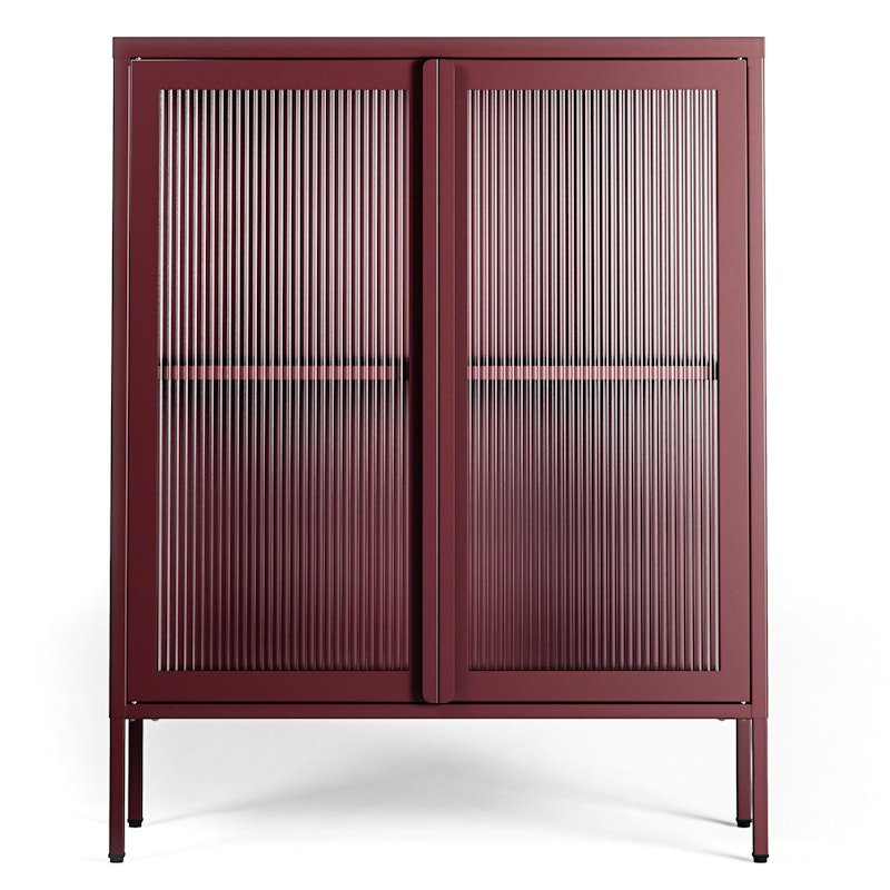 Store Skab 90x110 cm, Bordeaux