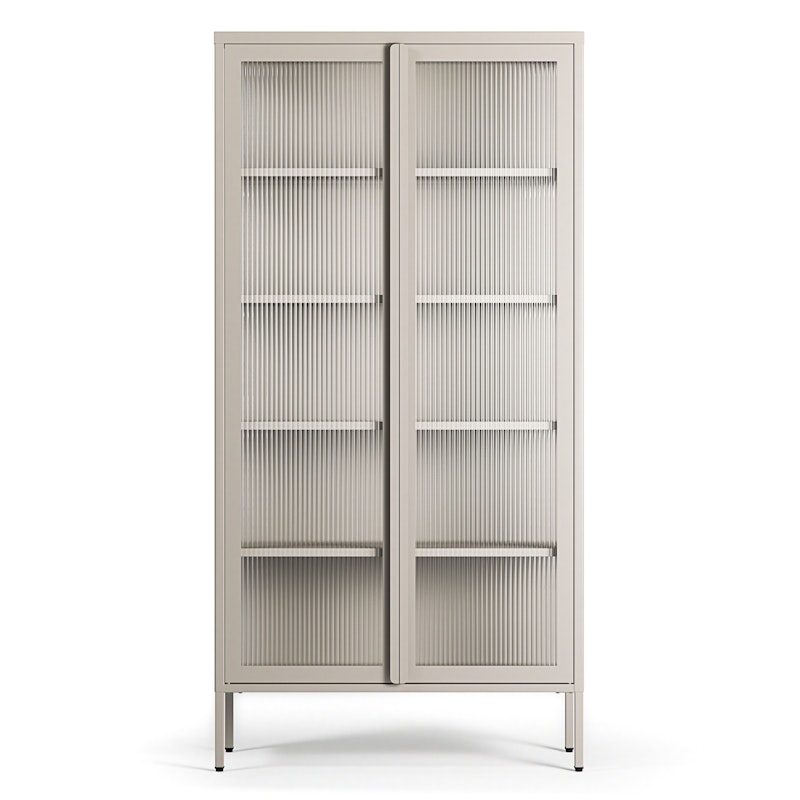 Store Skab 90x180 cm, Pebble Grey