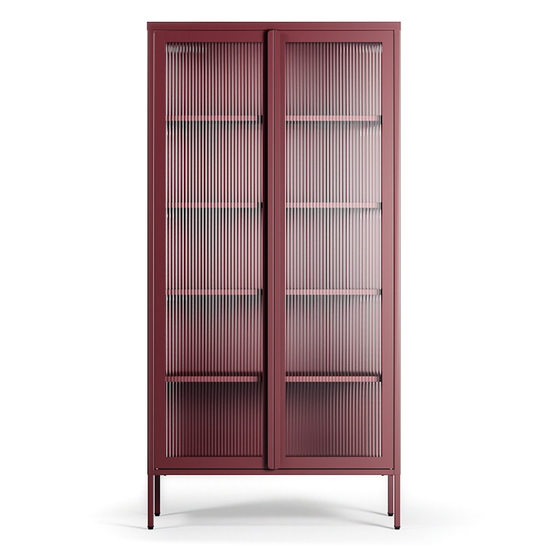 Store Skab 90x180 cm, Bordeaux