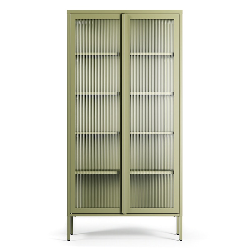 Store Skab 90x180 cm, Moss Green