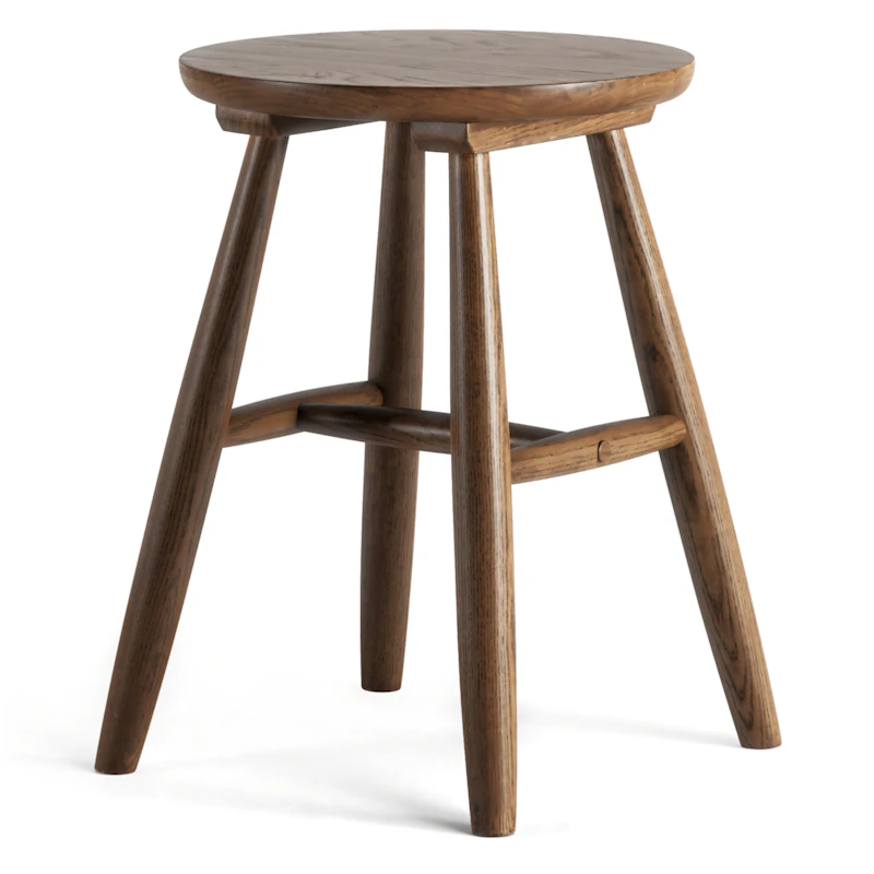 Wood Taburet H15, Røget Eg