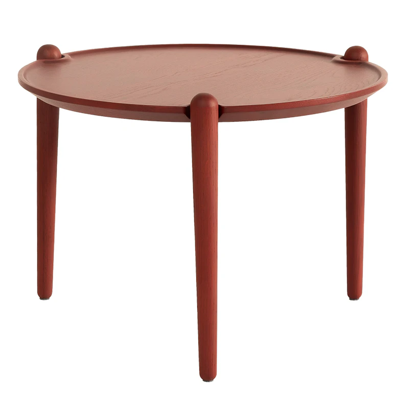 Aria Bord H37 x Ø50 cm, Rødt