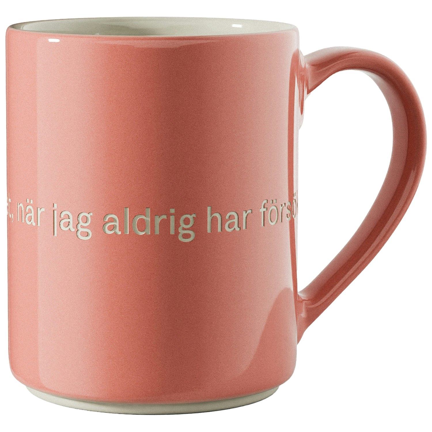 Design House Stockholm Astrid Lindgren Krus 30 Hur Ska Jag Kunna Veta... - Kaffekopper Nyt Benporcel&aelig;n Peach - 2890-0000