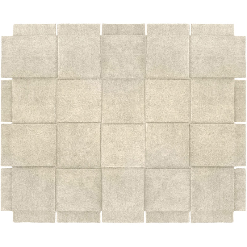 Basket Tæppe Beige, 245x300 cm