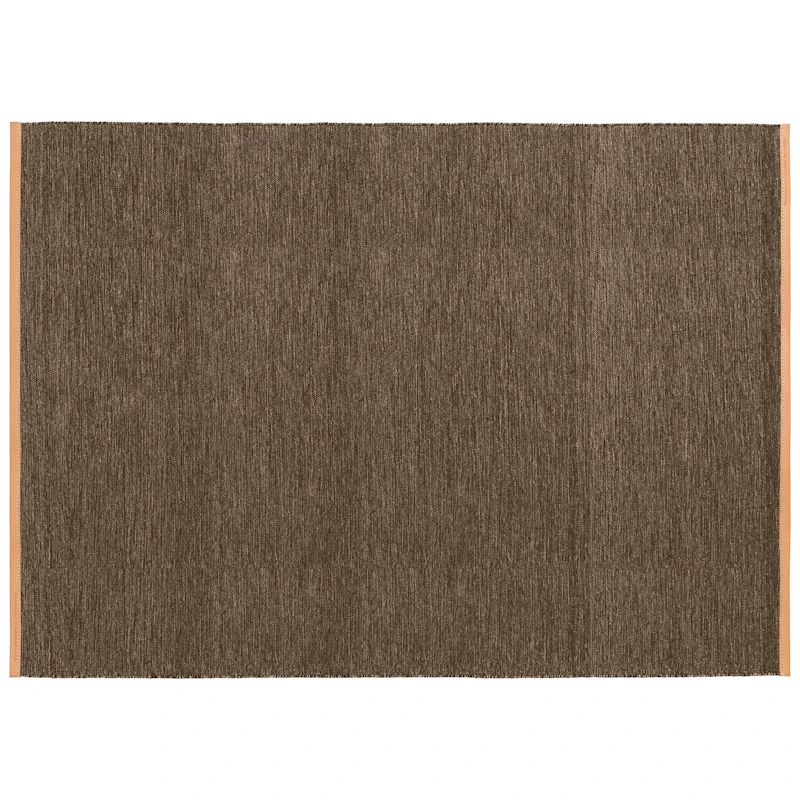 Björk Uldgulvtæppe 170x240 cm, Brunt