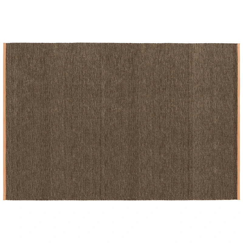 Björk Ru Uldgulvtæppe 200x300 cm, Brunt