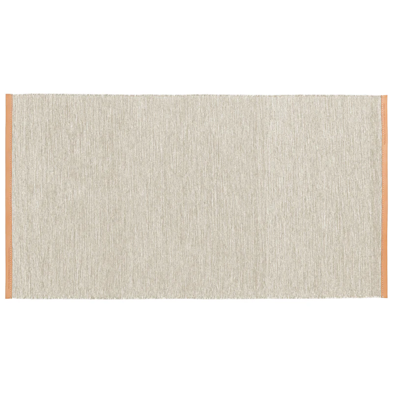 Björk Uldgulvtæppe 70x130 cm, Beige