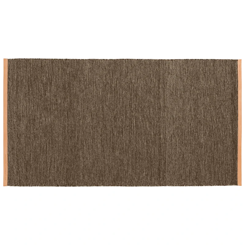 Björk Uldgulvtæppe 70x130 cm, Brunt