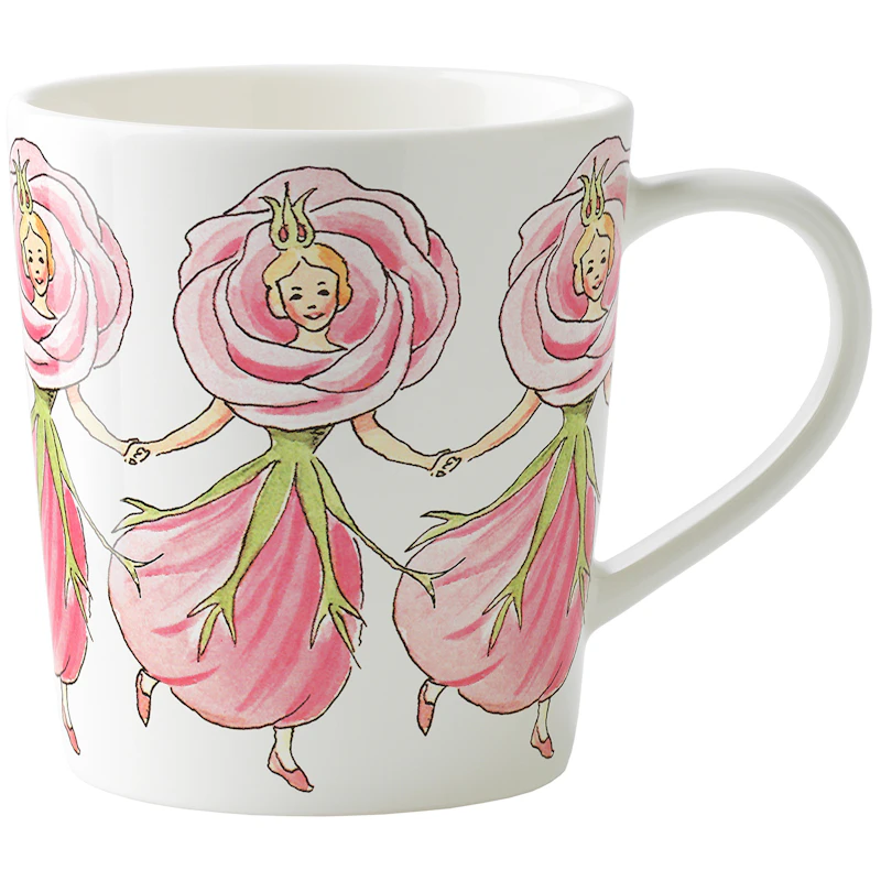 Elsa Beskow Krus Med Håndtag 40 cl, Rose
