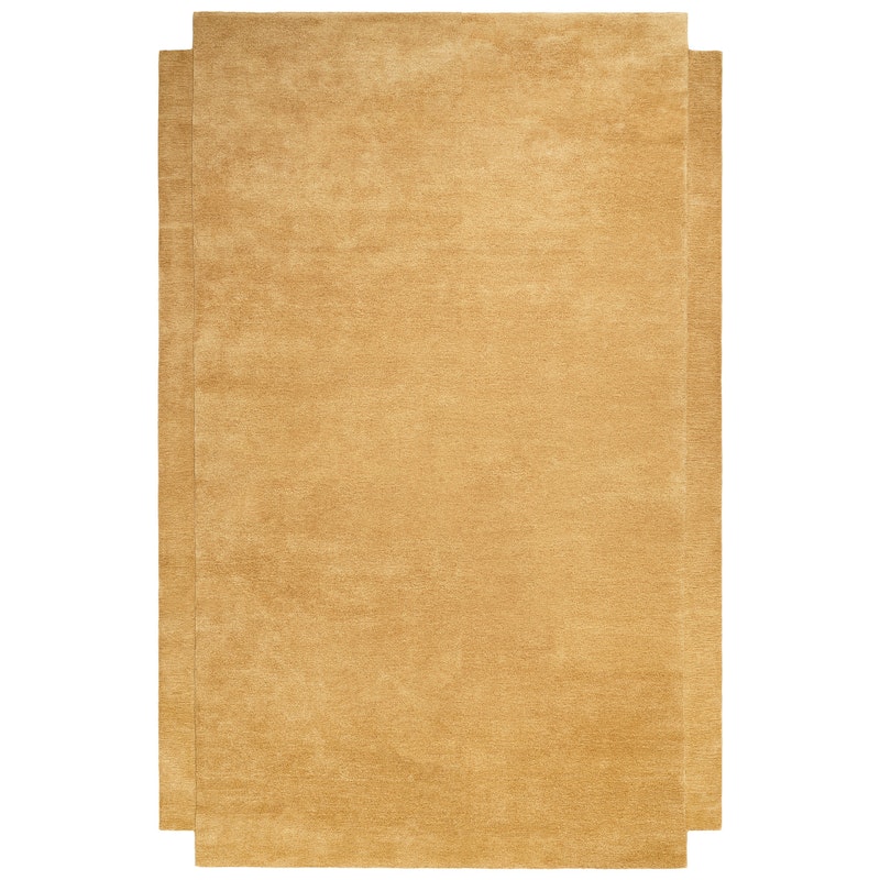 Level Uldgulvtæppe 200x300 cm, Yellow Ochre