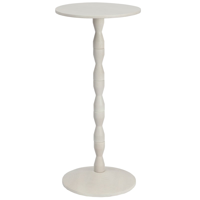 Pedestal Sidebord, Hvidt