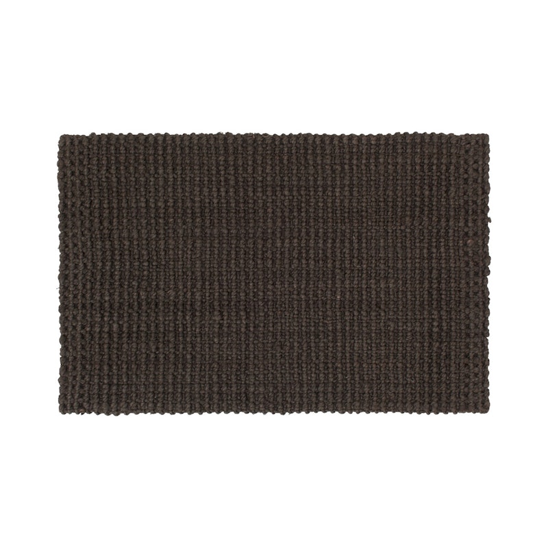 Jute Dørmåtte 60x90 cm, Coffee