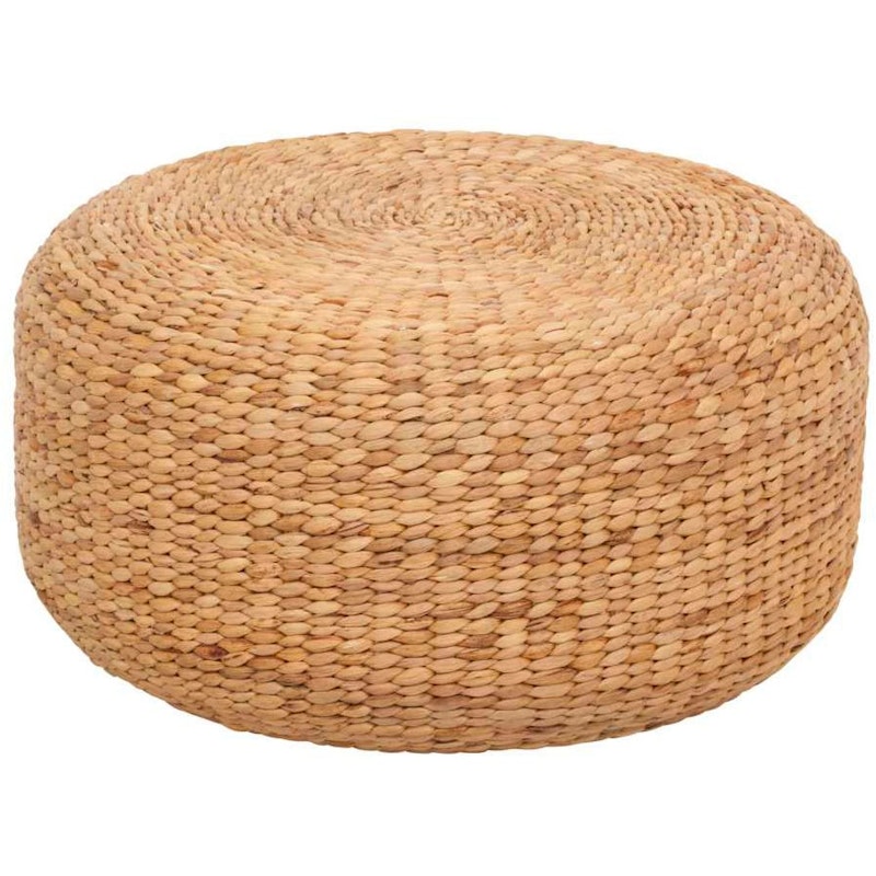 Pouf Round, Water Hyacinth