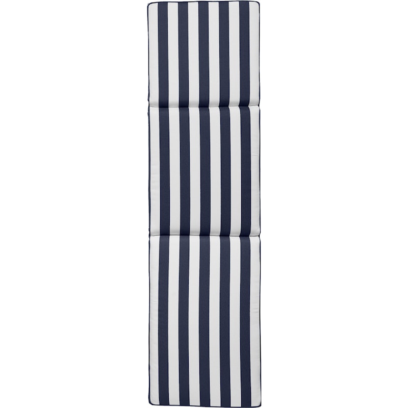 Wide Stripe Liggestolshynde 50x186 cm, Marineblå