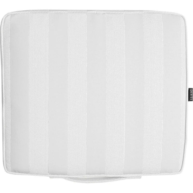 Wide Stripe Bådpude 40x45 cm, Hvid