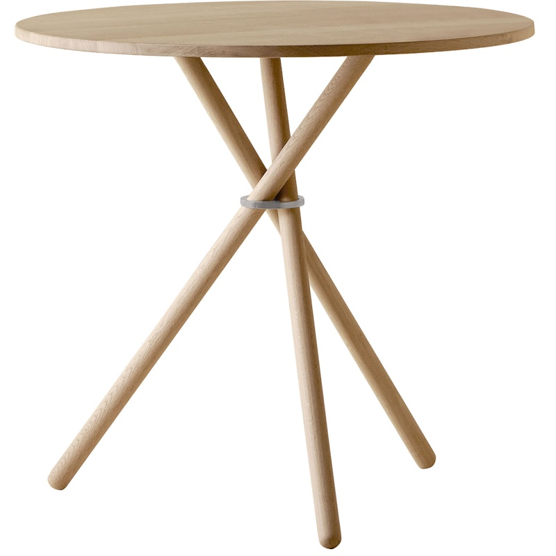 Aldric Sidebord 80 cm, Lys Eg