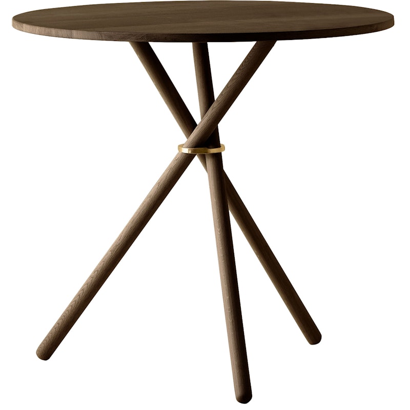 Aldric Sidebord 80 cm, Mørk Eg