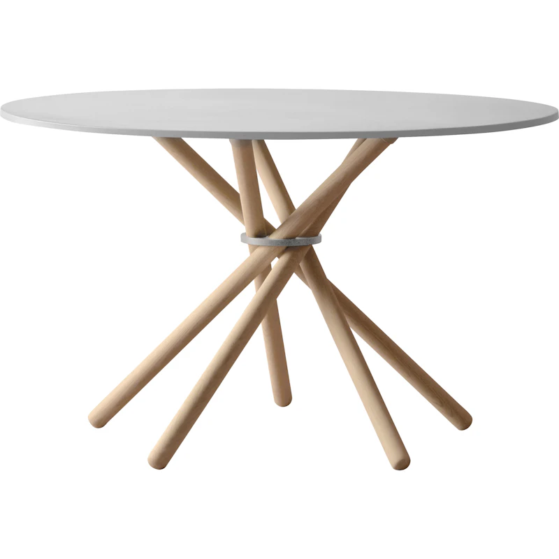 Hector 120 Spisebord, Lys Beton / Lys Eg