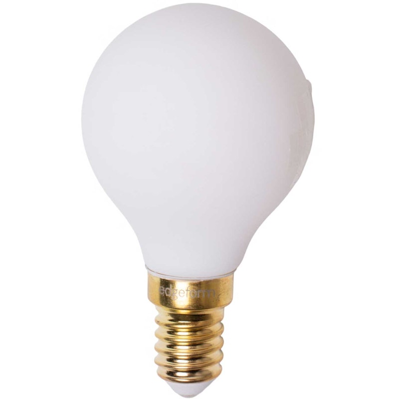 Edgeform Classic Lyskilde E14 3,3W 360lm 2700K Dæmpbar, Hvid