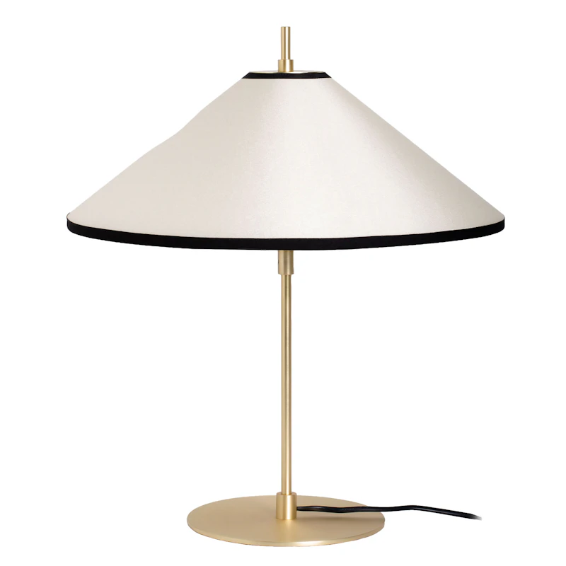 Tafta Bordlampe Ø40 cm, Sort / Offwhite