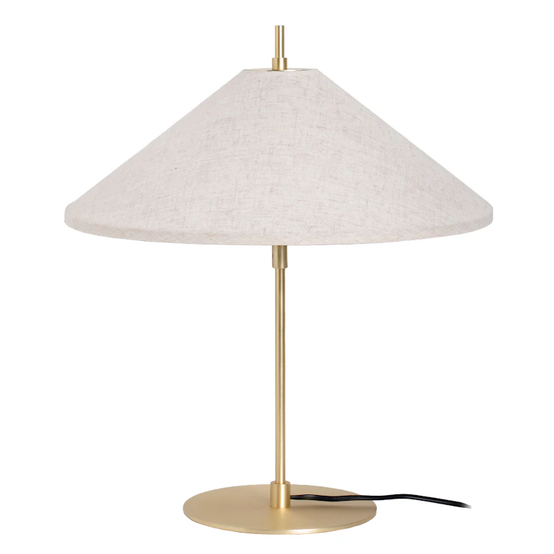 Tafta Bordlampe Ø40 cm, Naturlig