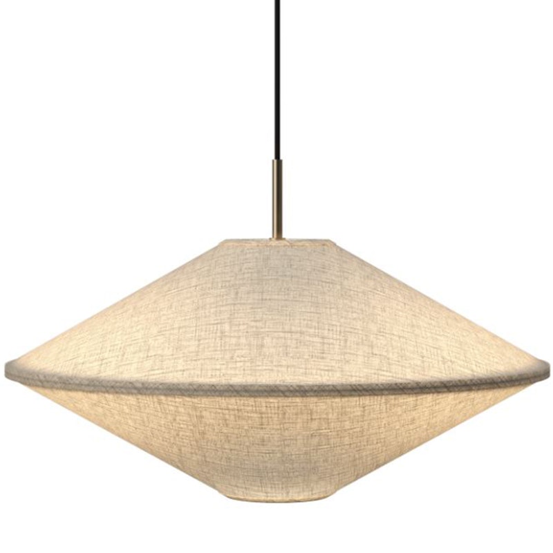 Tafta Pendel Ø52 cm, Naturlig