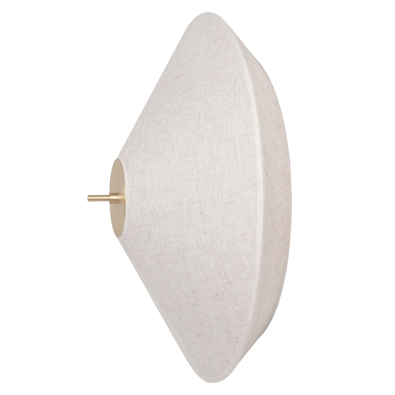 Tafta Væglampe Ø52 cm, Naturlig