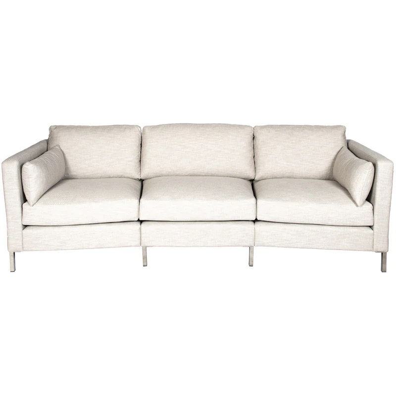 Wave Sofa 3-Pers Curved Pk1, Nolita Almond 01