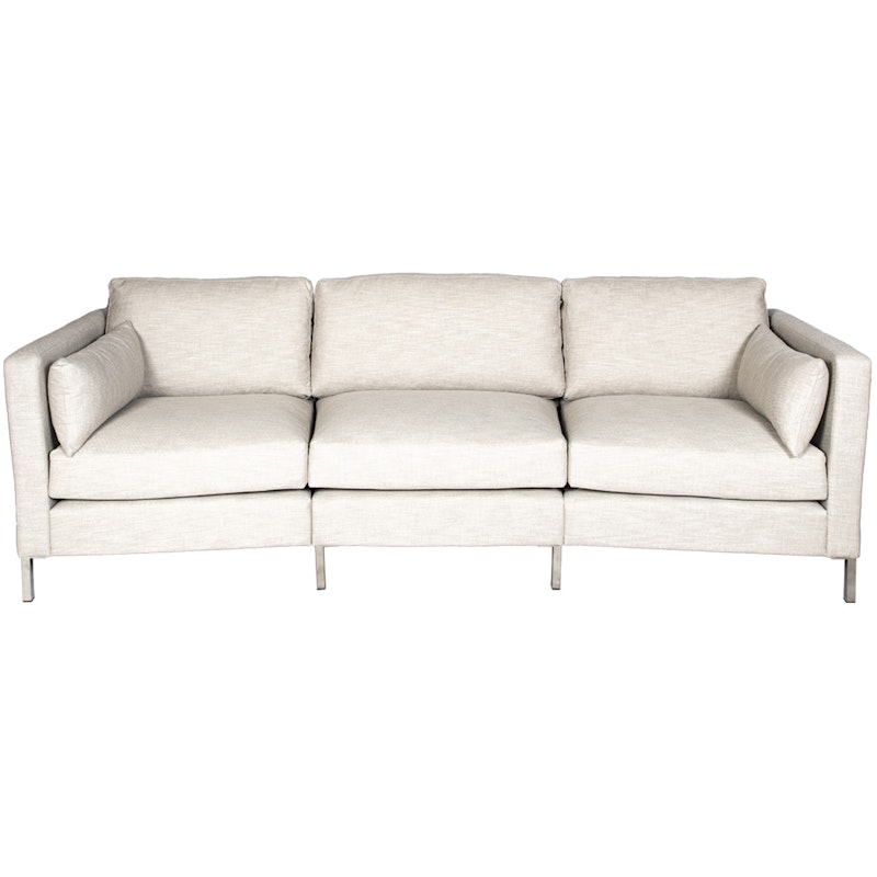 Wave Sofa 3-Pers Curved LC Pk1, Nolita Almond 01