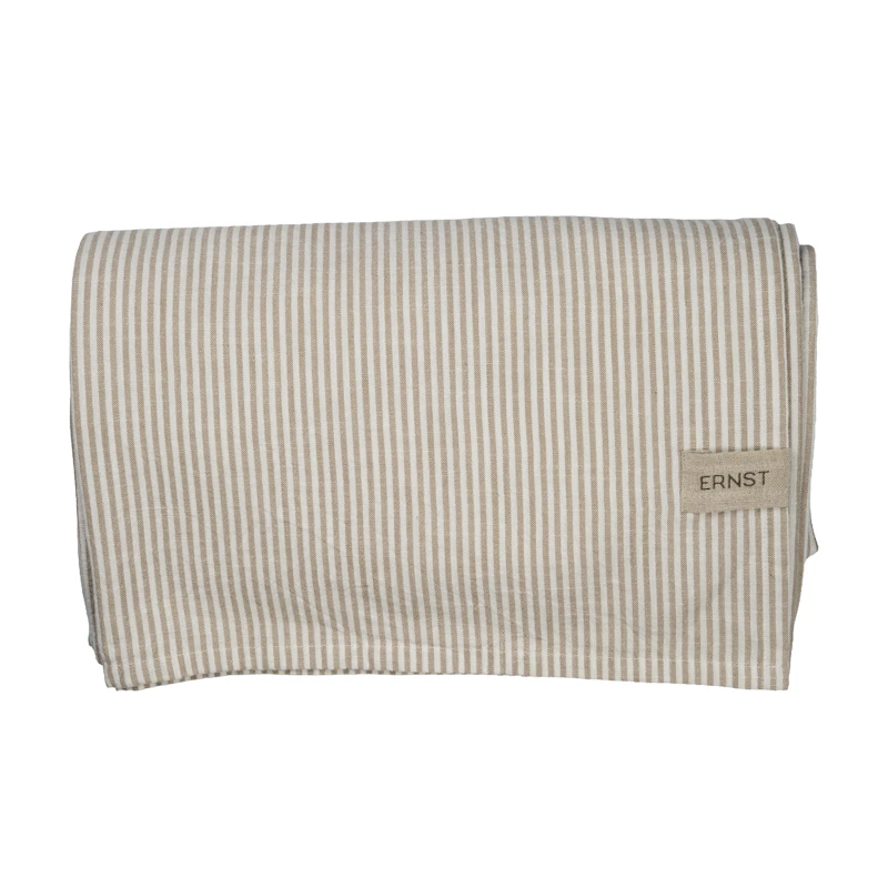 Dug 145x300 cm, Beige / Hvid