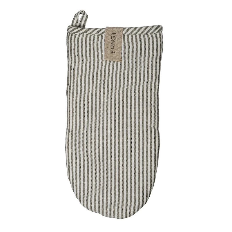 Grillhandske, Salvia / Hvid