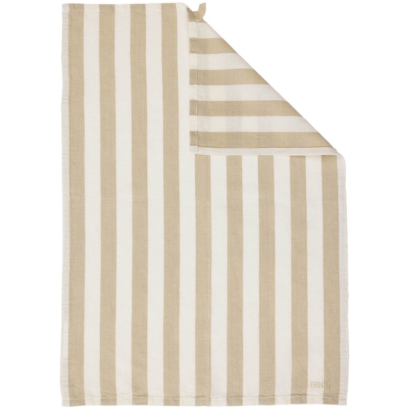 Viskestykke 47x70 cm, Hvidt/Beige