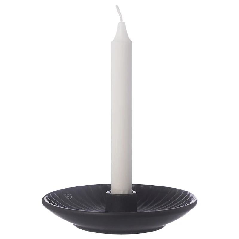 Lysestage Ø16, Sort