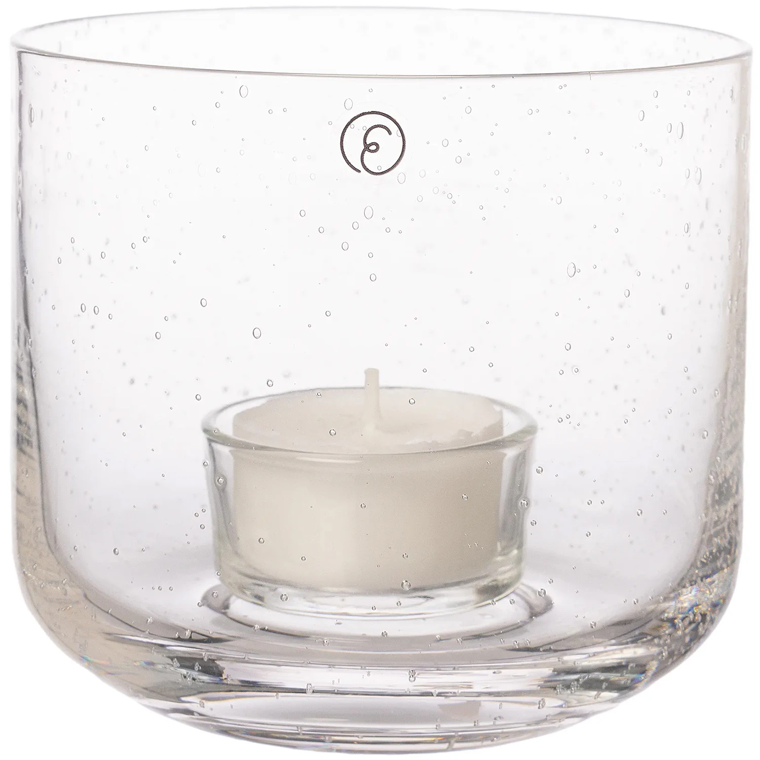 Ernst Lysestage 9 Cm - Lysestager Glas Klar - 371537