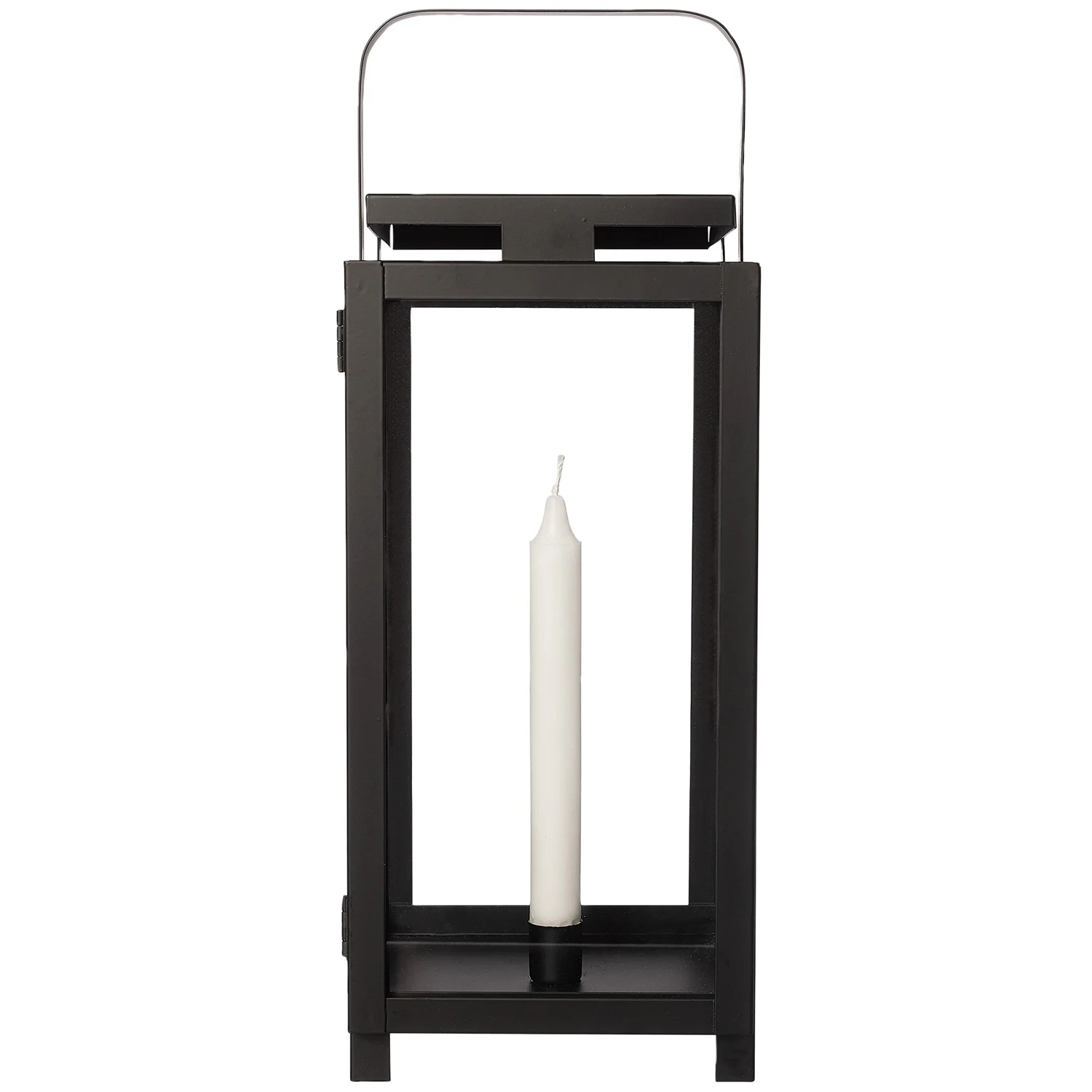 Ernst Lysestage H43 Cm - Lysestager Glas Sort - 264428