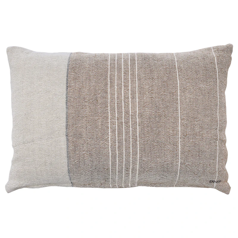 Pudebetræk 40x60 cm, Karamel/Natur