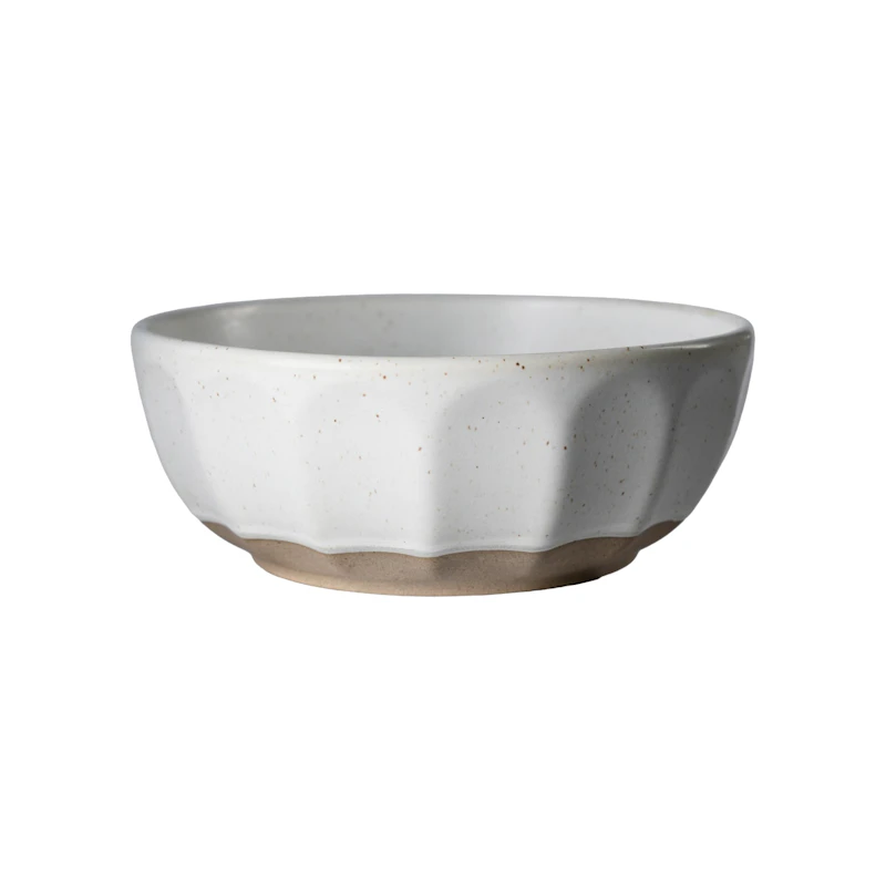 Skål 16 cm, Hvid / Natur