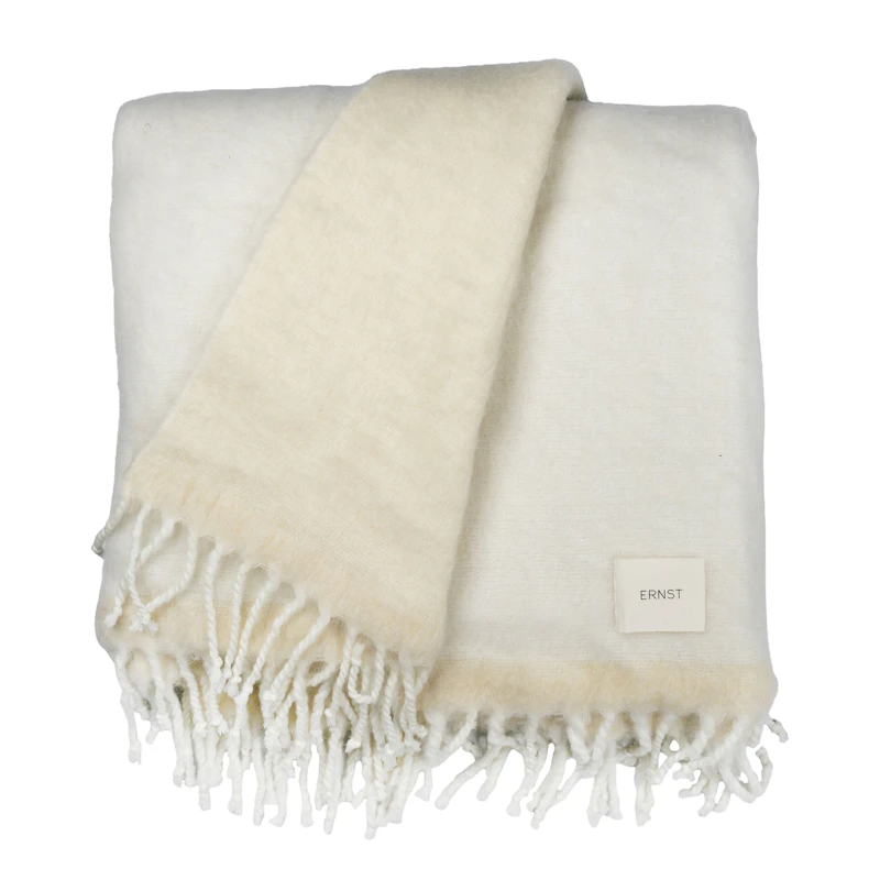 Tæppe 170x130, Natural White