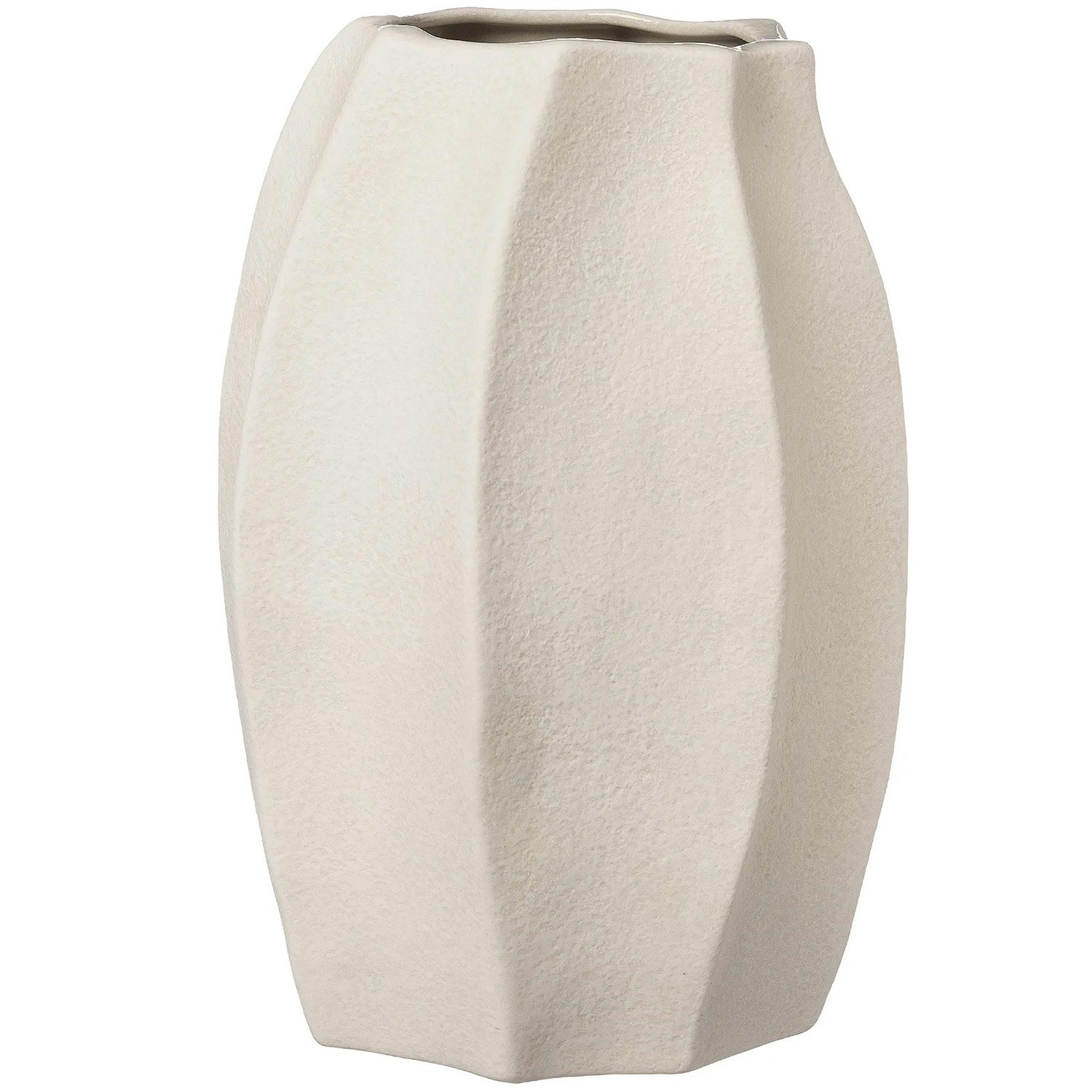 Ernst Vase 23 Cm Natural White - Vaser Stent&oslash;j Off-White - 270756