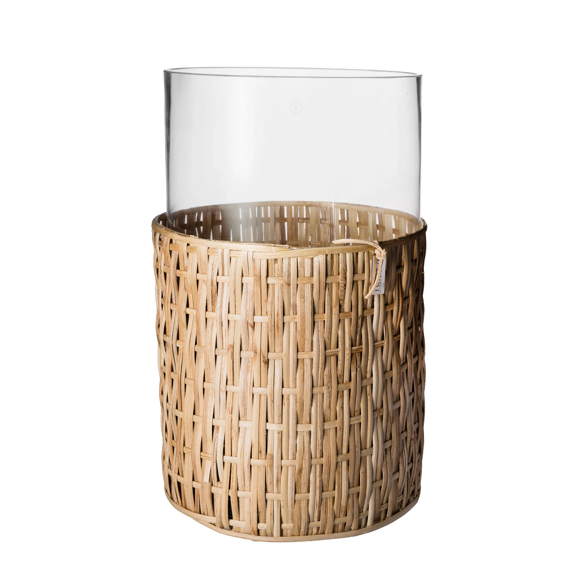 Ernst Vase 30 Cm Naturlig - Fyrfadsstager Glas Natural - 364339