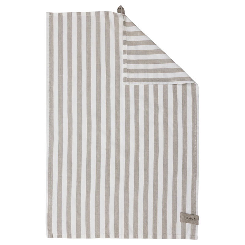 Viskestykke 47x70 cm, Hvidt/Beige